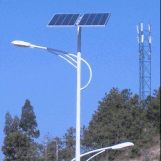 乾旭照明LED光伏路灯生产厂家 LED太阳能庭院灯 80瓦太阳能路灯