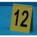 北京华兴瑞安 合页式黄色塑料物证牌(号码1-50) 折叠式黄色物证标记牌（ABS）现场物证牌厂家图片