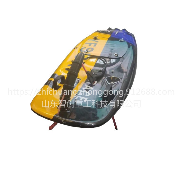 zc-1冲浪板 充气滑水冲浪板成人划水板 漂浮游泳板 站立式桨板图片