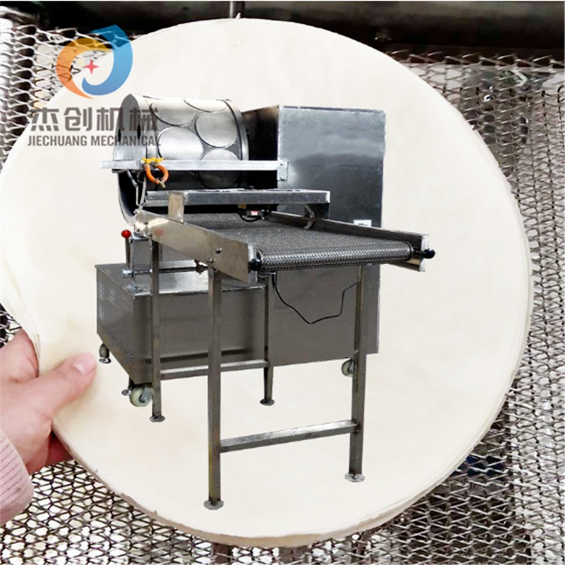 代替人工春卷皮成型机 自动化一次成熟烤鸭饼生产线 蛋皮机