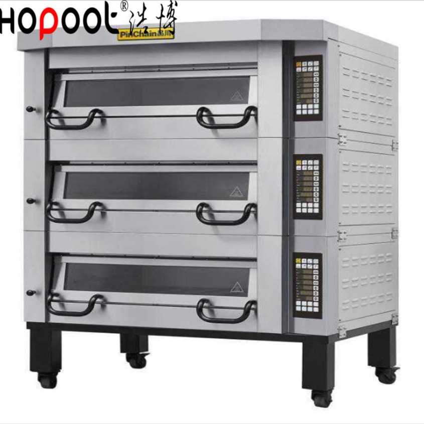 厂家直销电烤箱 批发销售烤箱商用家用 中式三层六盘烤箱