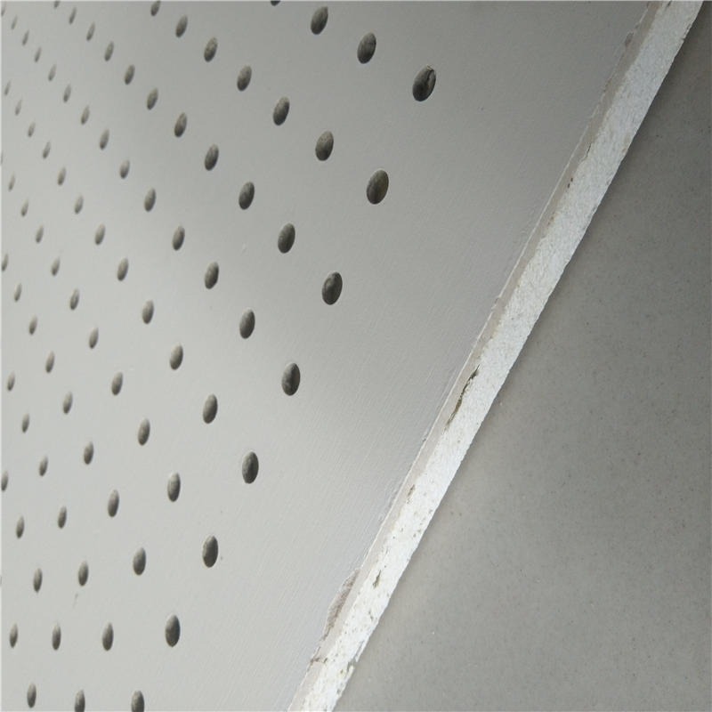 屹晟建材硅酸钙吸音板 墙面穿孔复合吸音板硅酸钙穿孔吸音墙板打孔板