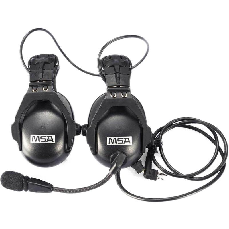 MSA/梅思安 SOR41532 有线型电子防噪音标准耳罩帽盔式-M