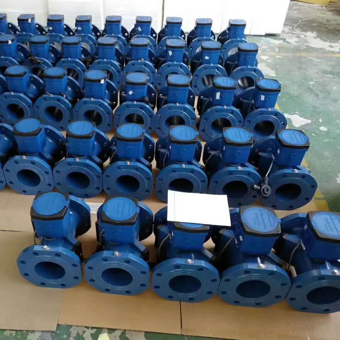 济南DN100超声波水表 DN200自来水水表 海峰智能工业水表厂家