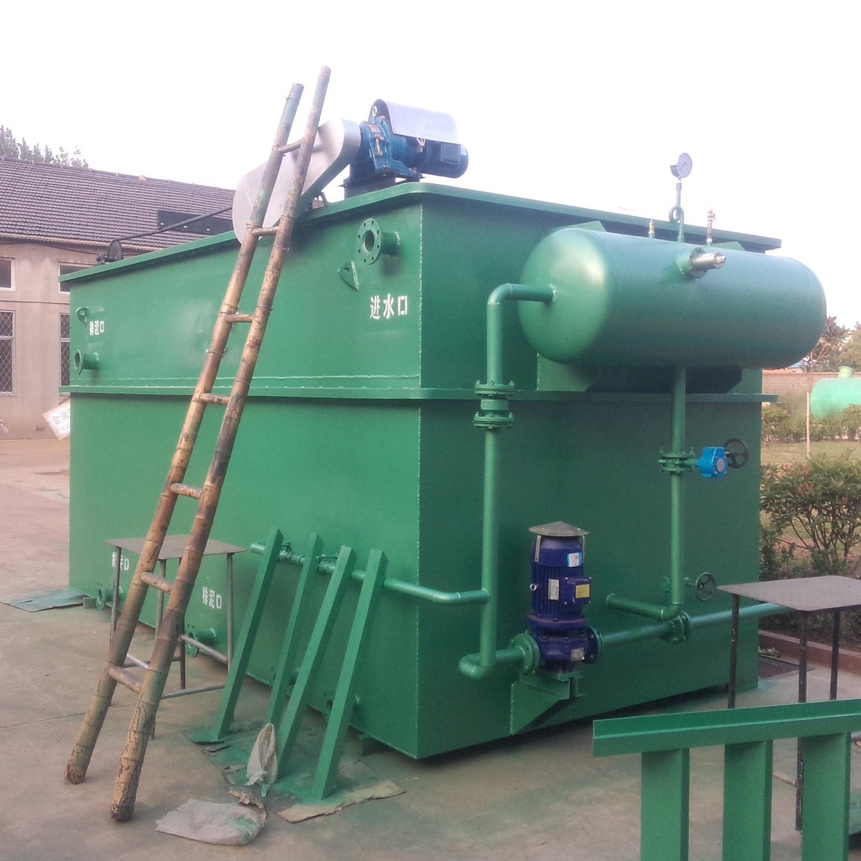 屠宰场废水处理设备 四海春SHc养殖厂污水处理溶气气浮机
