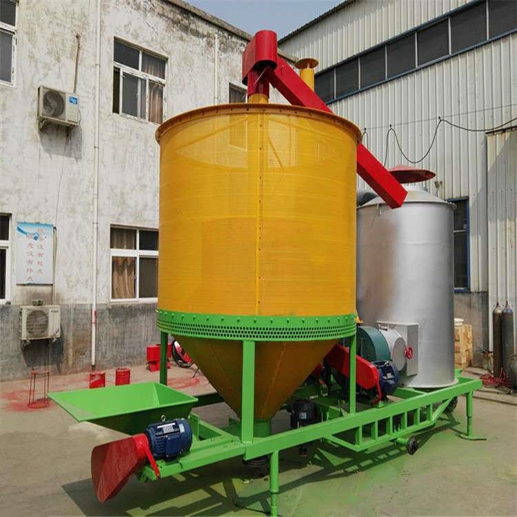 移动粮食干燥设备 GHG1.5吨大豆烘干机 小麦干燥机 冠凌粮食烘干塔厂家