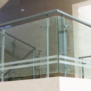 不锈钢栏杆玻璃栏杆 商场栏杆玻璃栏 酒店栏杆玻璃栏 可定制多种规格
