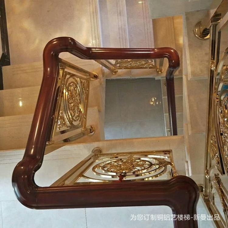 萍乡 现代铜雕刻护栏 产品参数 铜楼梯设计找到时尚方向