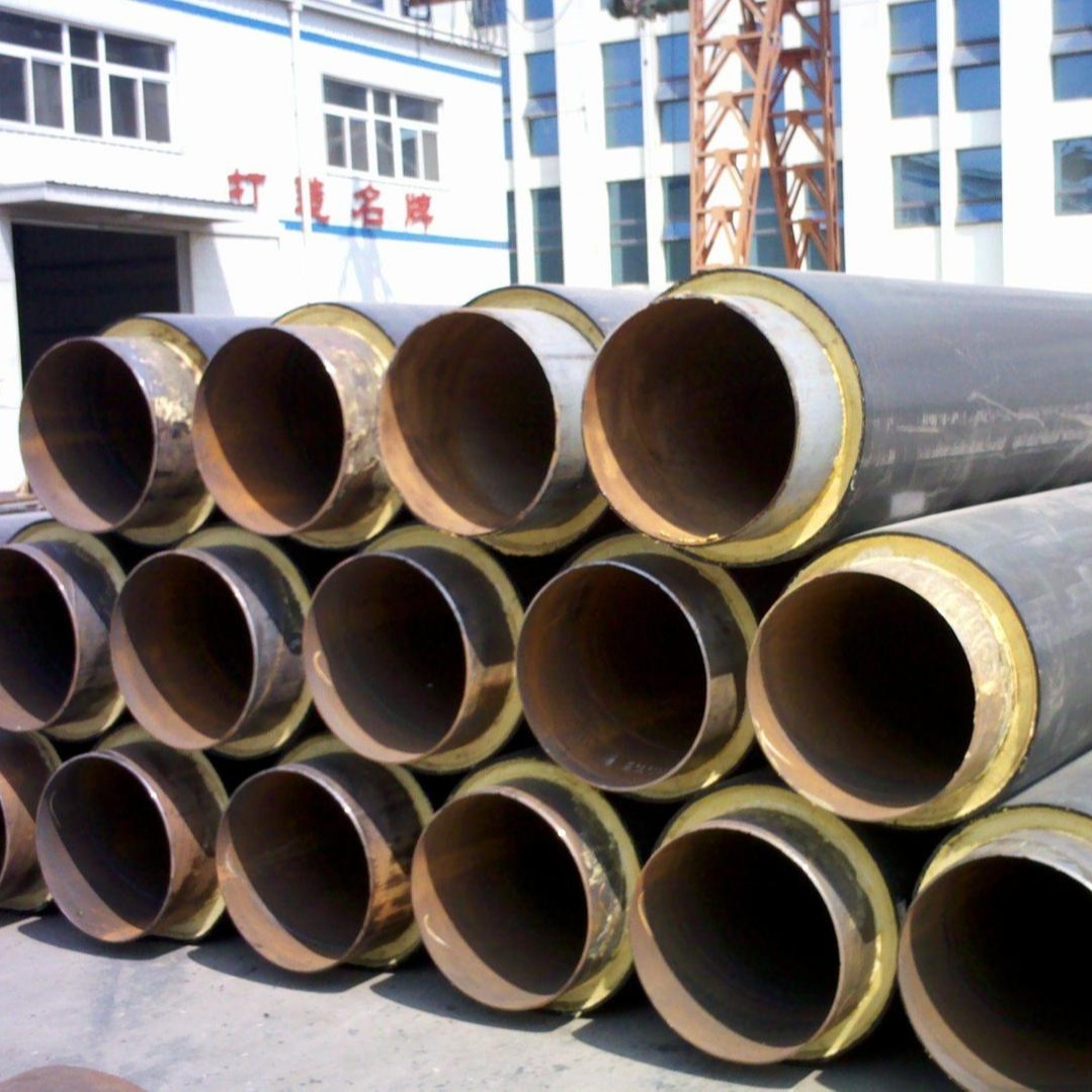 聚氨酯保温钢管 聚氨酯直埋保温管价格 钢套钢保温管厂家
