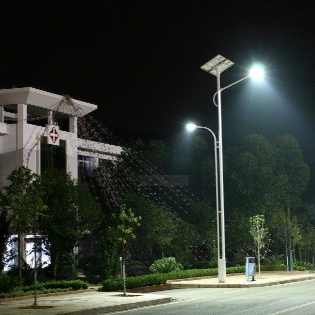 乾旭照明太阳能路灯农村LED 6米30W一体化工程建设户外照明道路灯 太阳能灯厂家