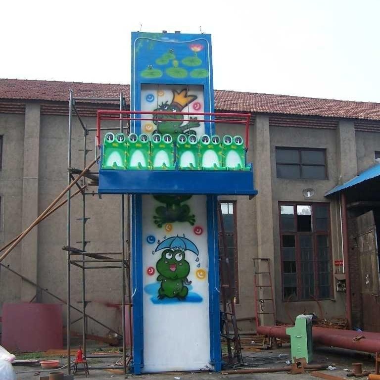 惊险刺激大型户外青蛙跳儿童游乐设备 郑州大洋青蛙跳生产厂家