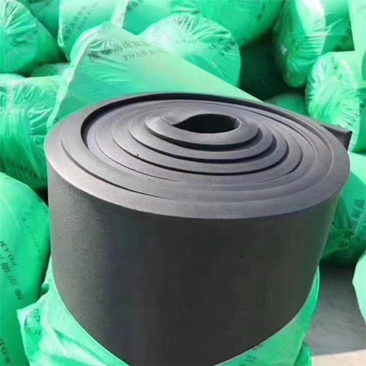 风管保温橡塑板 厂家供应 铝箔背胶橡塑保温板