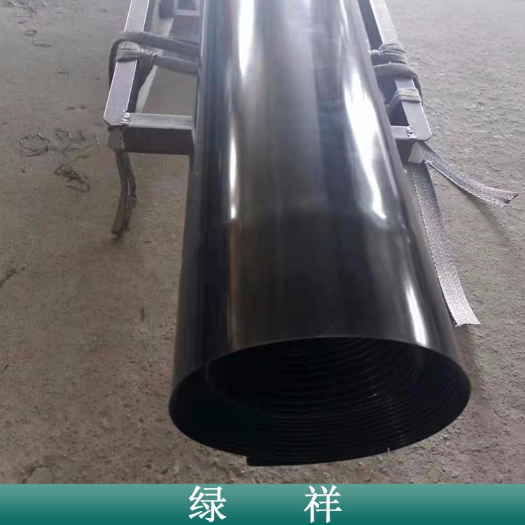 安徽土工膜常年批发 绿祥牌HDPE土工膜0.35MM包焊接安装