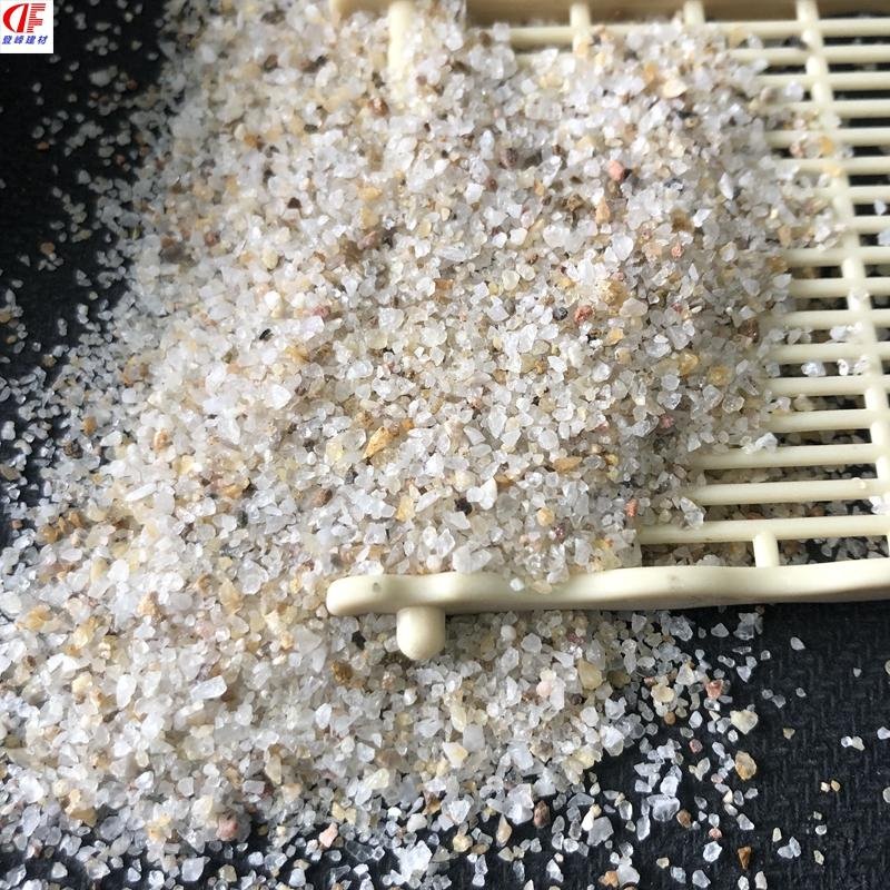 北京厂家供应  烘干石英砂  酸洗石英砂   喷砂除锈圆粒砂  品质可靠