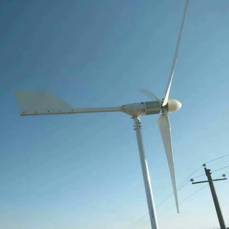 浙江晟成1千瓦渔船安装小型风力发电机风光互补发电系统