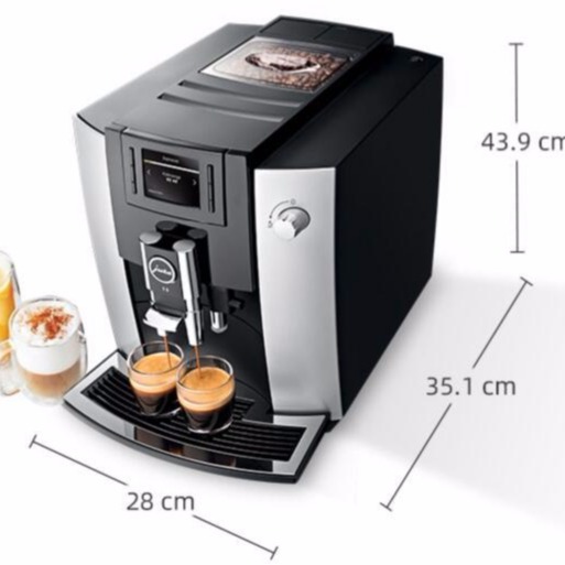 JURA优瑞E6咖啡机  JURA优瑞进口家用全自动咖啡机 JURA优瑞意式美式花式现磨咖啡机 JURA优瑞全自动咖啡机图片