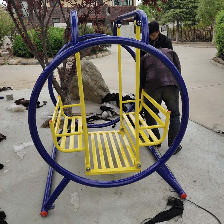 合肥市厂家定制广场游乐健身器材荡椅 龙泰体育 样式齐全
