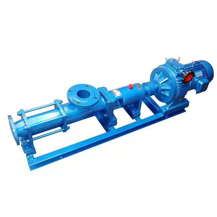 供应G型单螺杆泵 污泥输送泵 不锈钢铸铁螺杆泵 皓承泵业