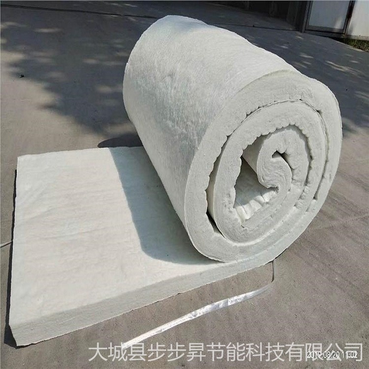 耐高温1000度硅酸铝纤维毡   陶瓷硅酸铝针刺毯  甩丝硅酸铝保温板100容重