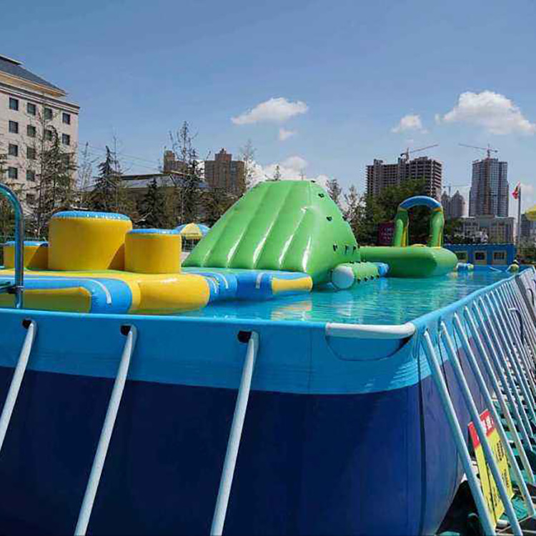 黑龙江水上乐园设备 水上设备租赁 众暖熊障碍冲关乐园