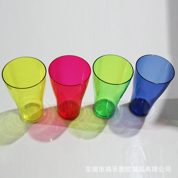 东莞厂家定制塑料杯PC不碎杯570ml塑料果汁冷饮杯量大价格优惠示例图2