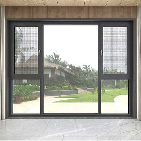 塑钢隔音窗效果厂家 隔音窗外框选择塑钢外框的 塑钢玻璃门窗安装