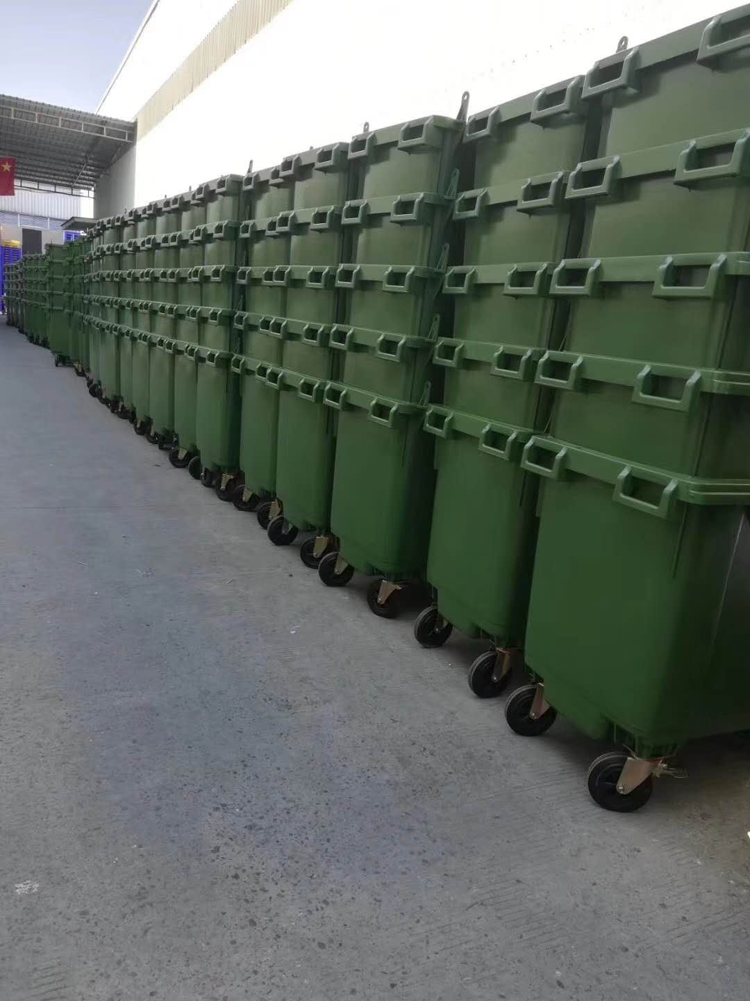 渝中区120L脚踏分类垃圾桶加厚户外上挂车环卫垃圾桶厂家直销
