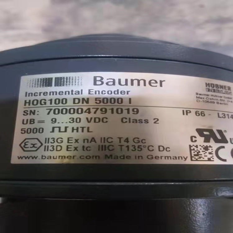 德国HUBNER霍伯纳编码器POG90 DN 5000 I