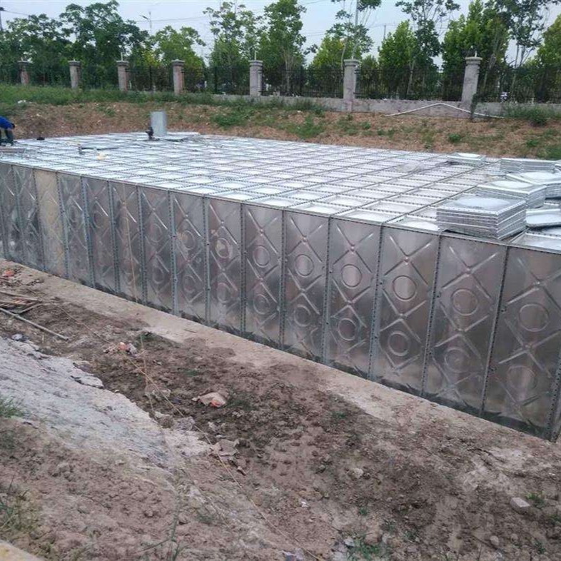 蓄能组装水箱 霈凯玻璃钢消防系统水箱