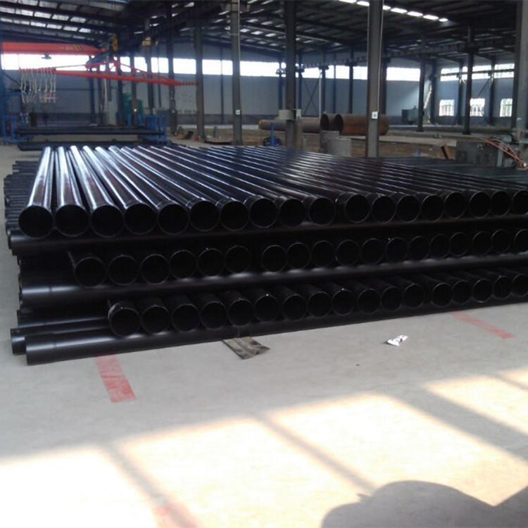 精品热浸塑钢管100 150 200 黑色热浸塑钢管 电缆保护管耐高温 河北中隆