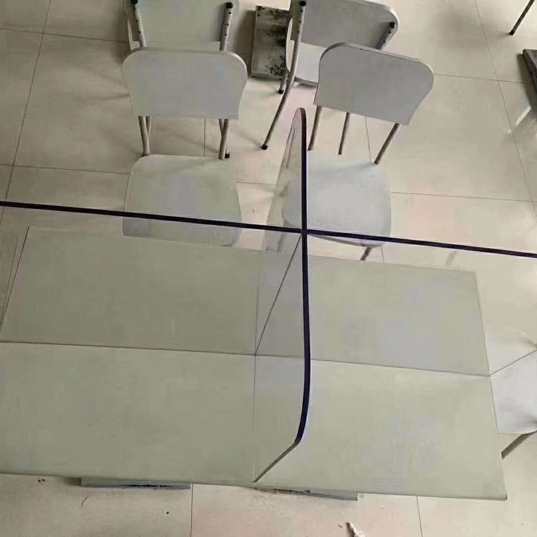 pc透明耐力板  办公隔断透光板 餐厅隔断装饰板