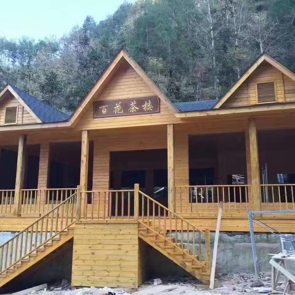昌盛木制品 木屋重型 重型木屋别墅 重型木屋材质 防腐木木屋 木屋造价