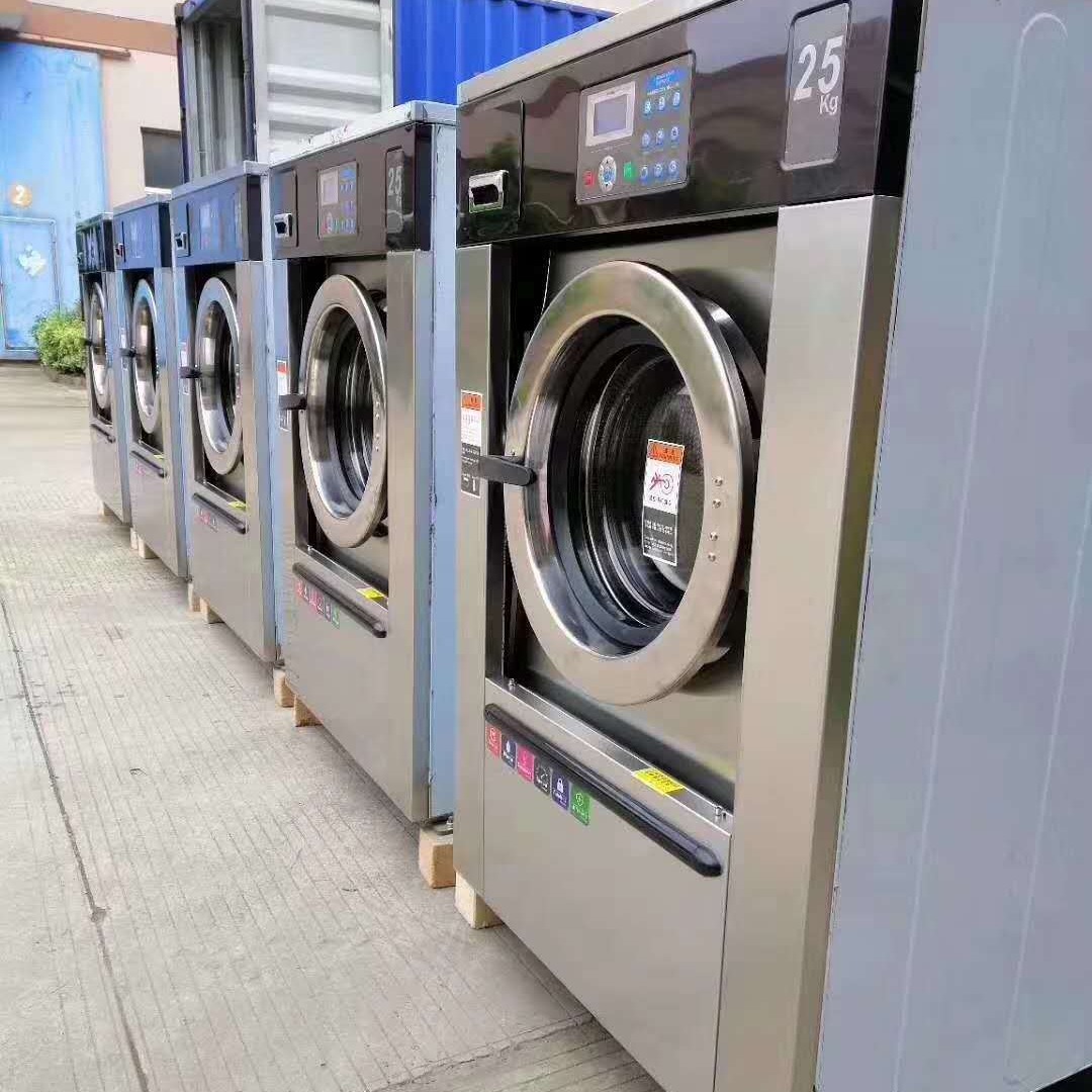 工业洗衣机 玉林小型洗涤设备 SXT-16全自动洗脱机 经久耐用不锈钢材质