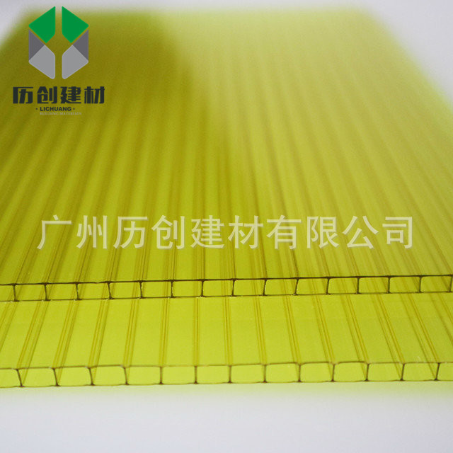 东莞阳光板厂家 4mm  pc中空双层阳光板 厂家热销  珠三角包邮示例图9