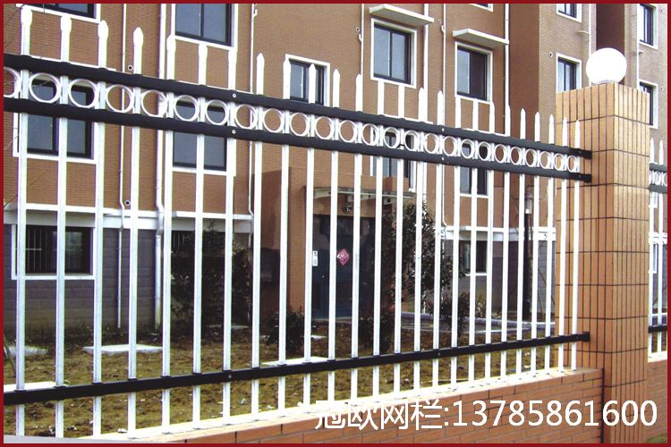 河北锌钢护栏生产厂家 锌钢围墙护栏价格 别墅庭院围栏示例图3