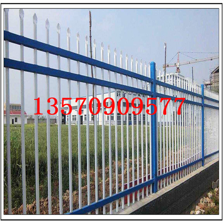 小区锌钢护栏 广东铁艺围墙栅栏护栏定做 阳江围墙栅栏护栏示例图5