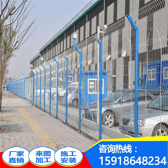 珠海市政道路隔离网 清远哪里有便宜的护栏 包施工广州厂房围栏网示例图6