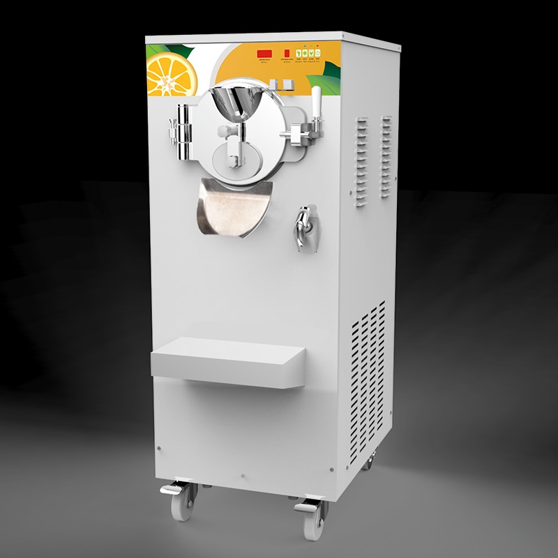 海川硬冰淇淋机  商用全自动立式硬冰激凌机  台式可拉花造型机器图片