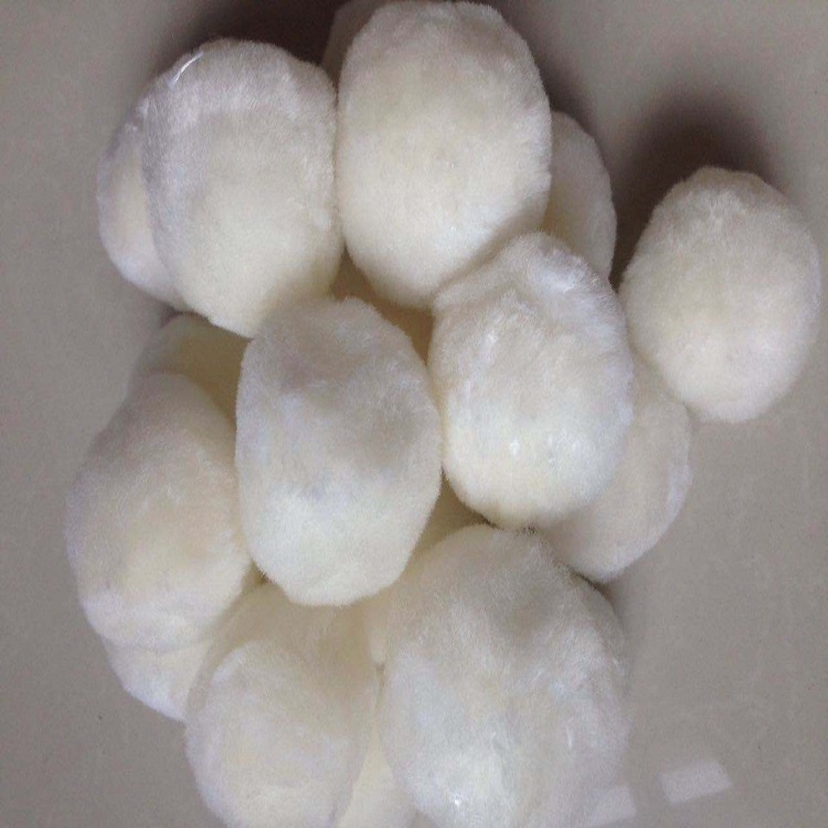 纤维球滤料 除油脱油改性纤维球滤料 安禄纤维球生产基地 改性纤维球示例图2