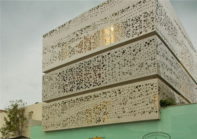 艺术造型雕刻铝单板  镂空装饰幕墙铝单板德普龙示例图7