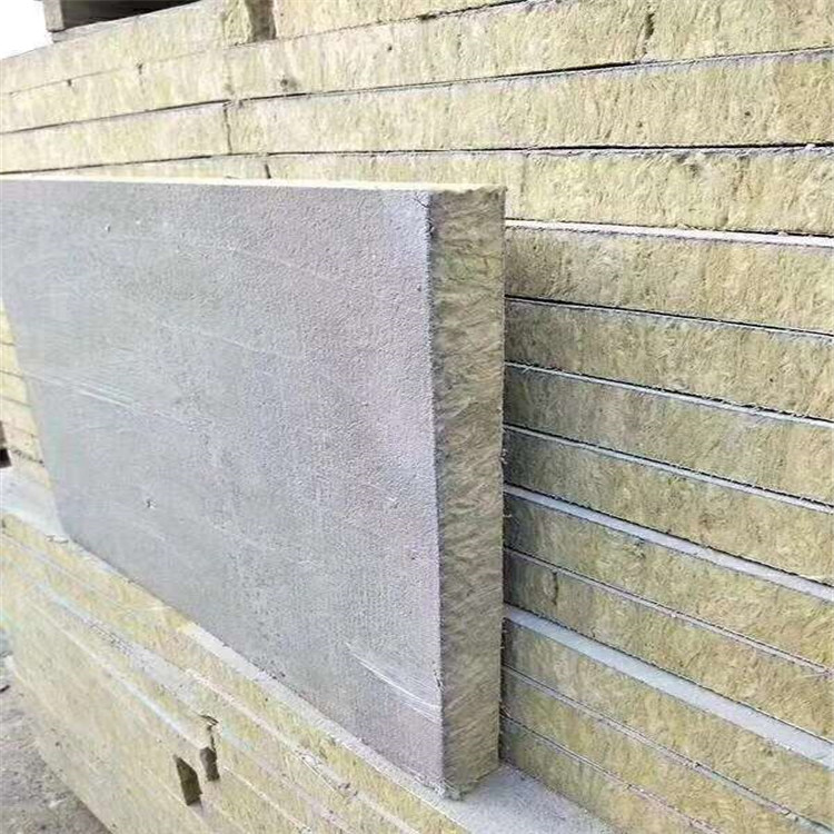 外墙岩棉复合板现货 水泥岩棉复合板 岩棉板 大量供应