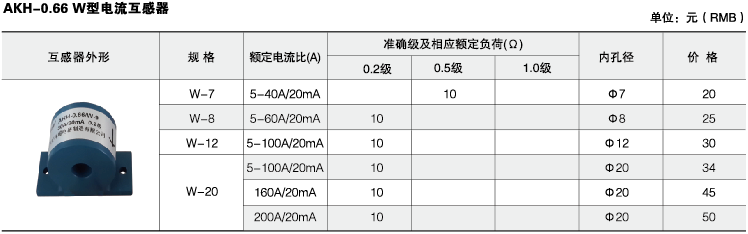 安科瑞,测量型电流互感器,AKH-0.66-30I,额定电流比100-600/示例图40