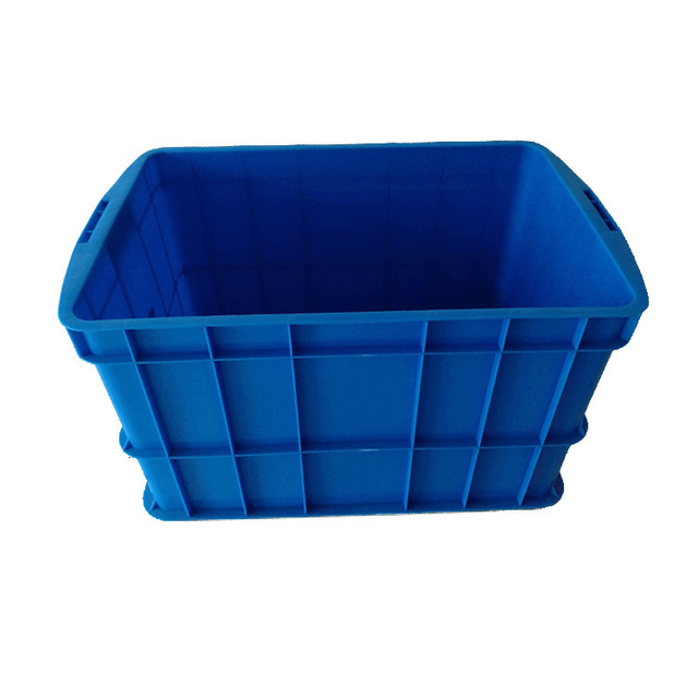 苏州迅盛厂家定制蓝色加厚运输仓储物流塑料周转箱  工业产线配置塑料箱