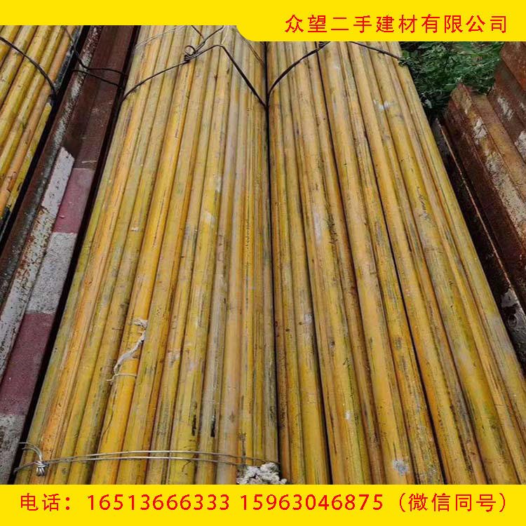 高价回收二手钢管   二手架子管建筑工地架子管浙江周边图片