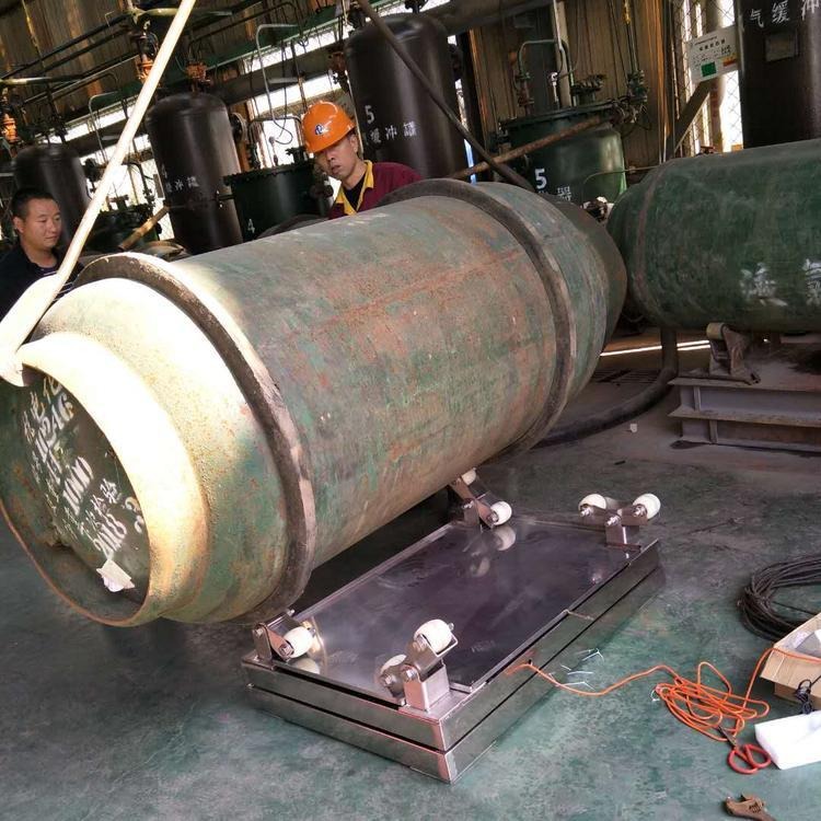 500公斤本安型防爆钢瓶秤 化工厂专用不锈钢钢瓶称 1T 2T 3T 5T防爆钢瓶称