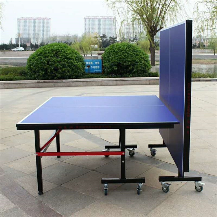 乒乓球台标准尺寸 国准球台E-205乒乓球台超高性价比 奥博