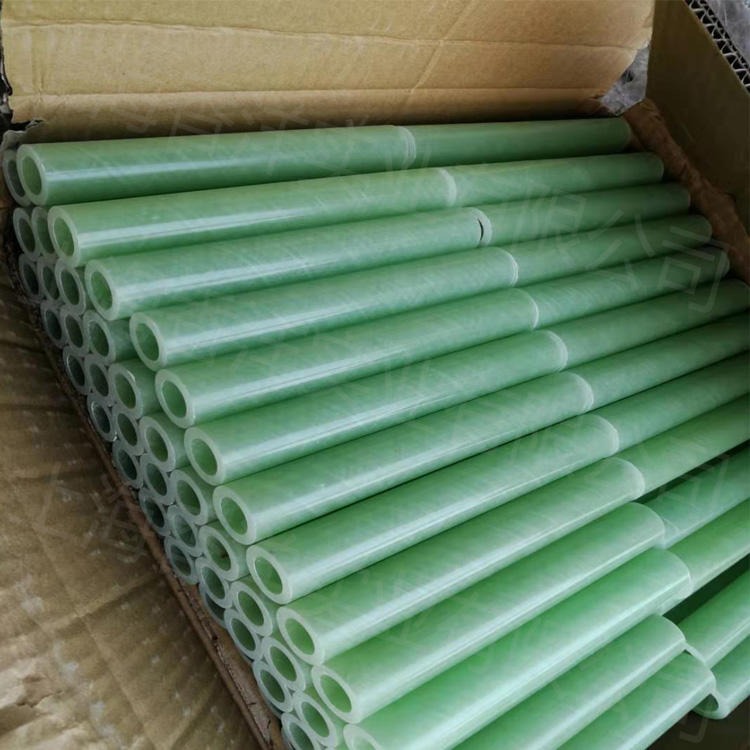 FR4环氧管 水绿色玻纤管 阻燃玻璃纤维管 绝缘管 支持定制环氧树脂管