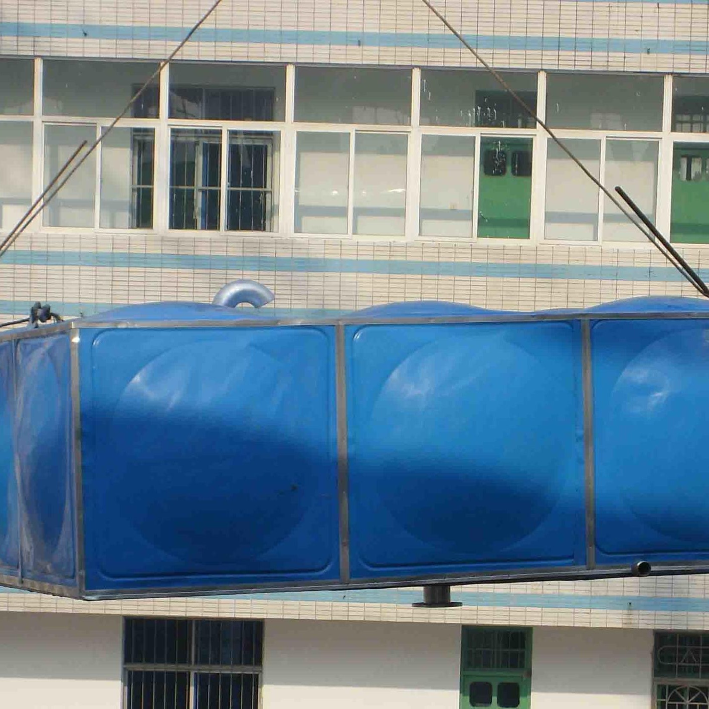 水箱 郑州玻璃钢矩形消防水箱厂家 霈凯