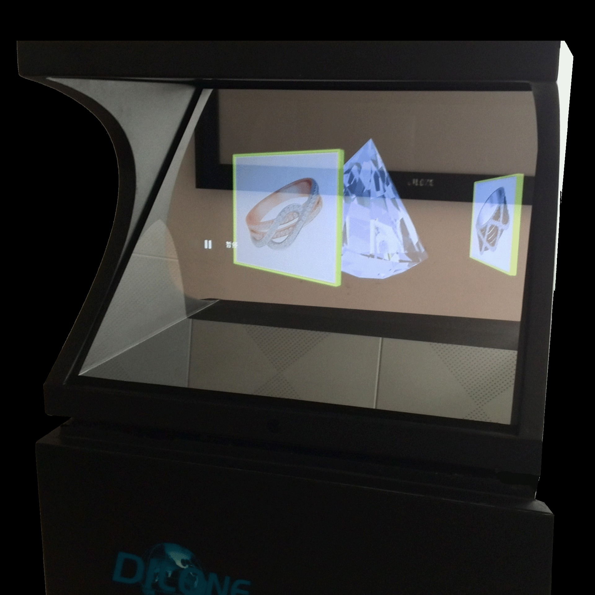 DILONE全息投影设备 180全息展示柜 全息投影展柜 全息投影设备  全息设备