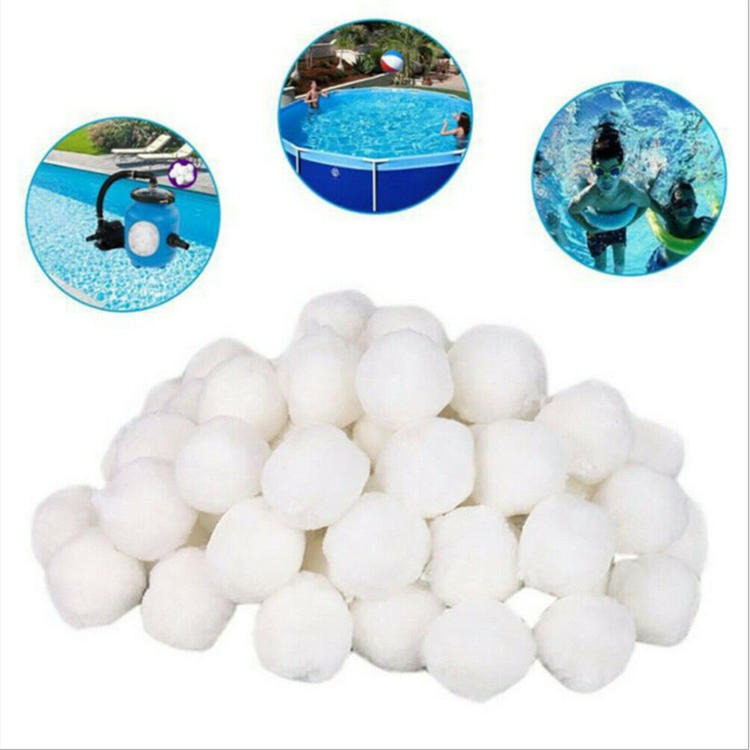 瑞思环保纤维球 纤维球滤料 涤纶丙纶丝扎结而成的球形滤料图片